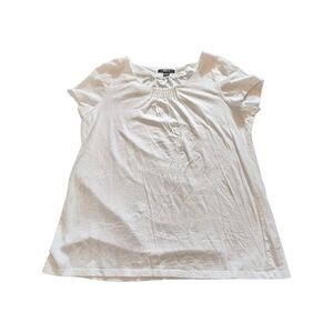 Style&Co White Short Sleeve Top